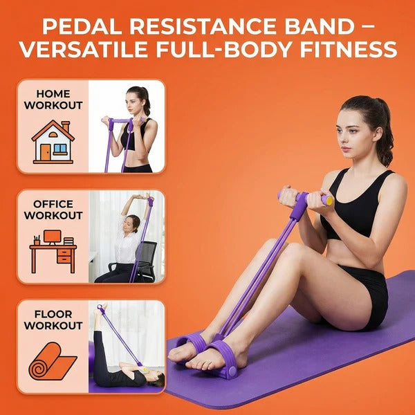Yoga Pedal Puller Resistance Band Fitness Equipment